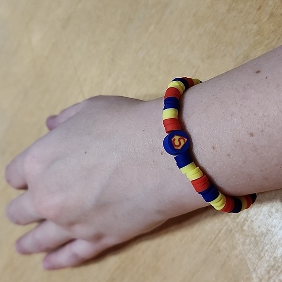 Sold! Handmade Super Hero Clay Bead Braclet Bundle 💫 - Picture 8 of 10